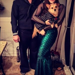 Full length mermaid skirt